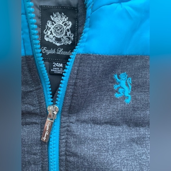 English Laundry NWT 24 Month Zip Up Puffer Vest - Picture 4 of 5